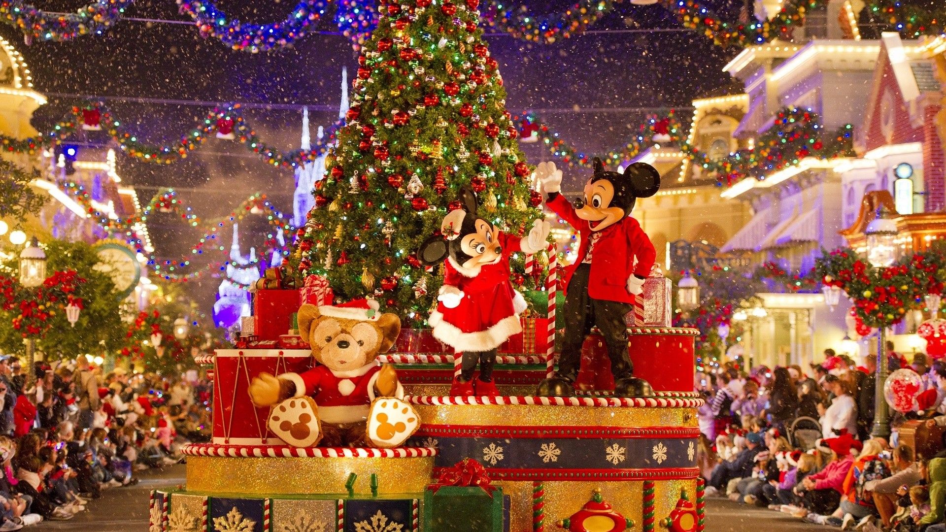 Disney Christmas Backgrounds Desktop