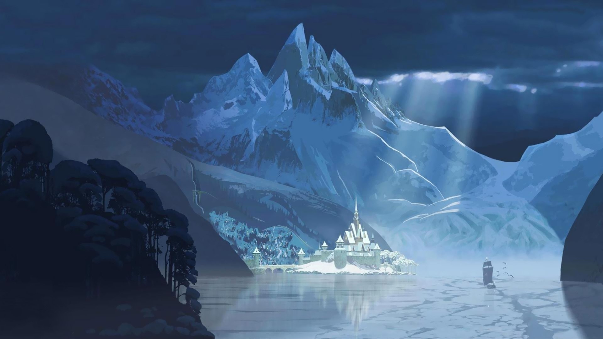 Disney Winter Backgrounds