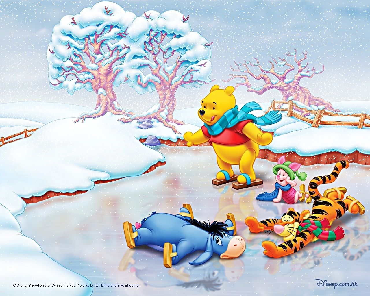 Disney Winter Backgrounds