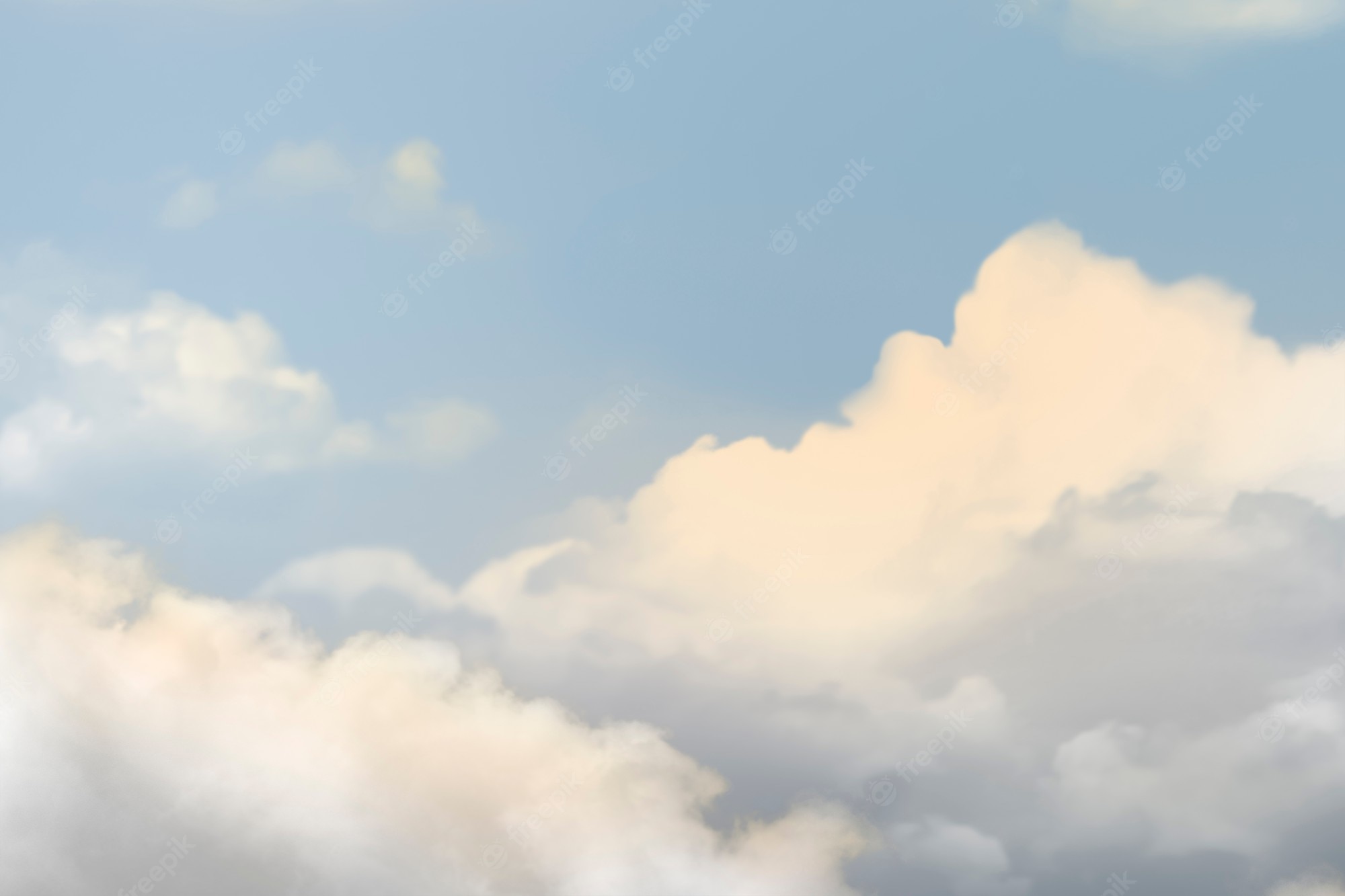 Dreamy Clouds Background