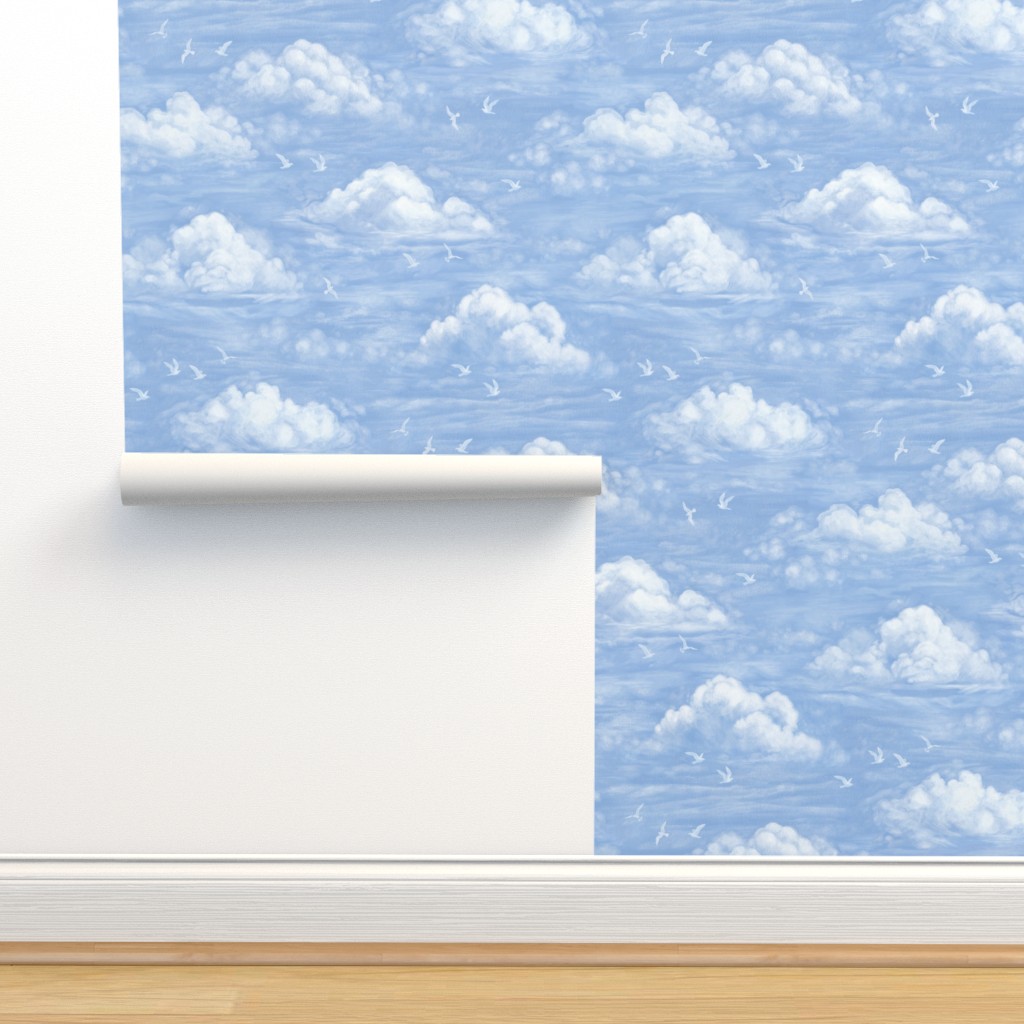 Dreamy Clouds Background