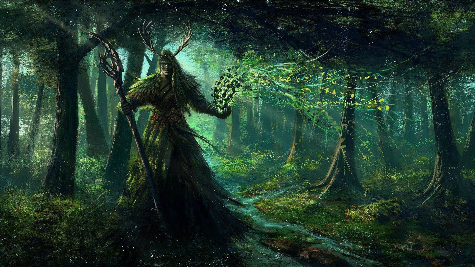 Druid Backgrounds