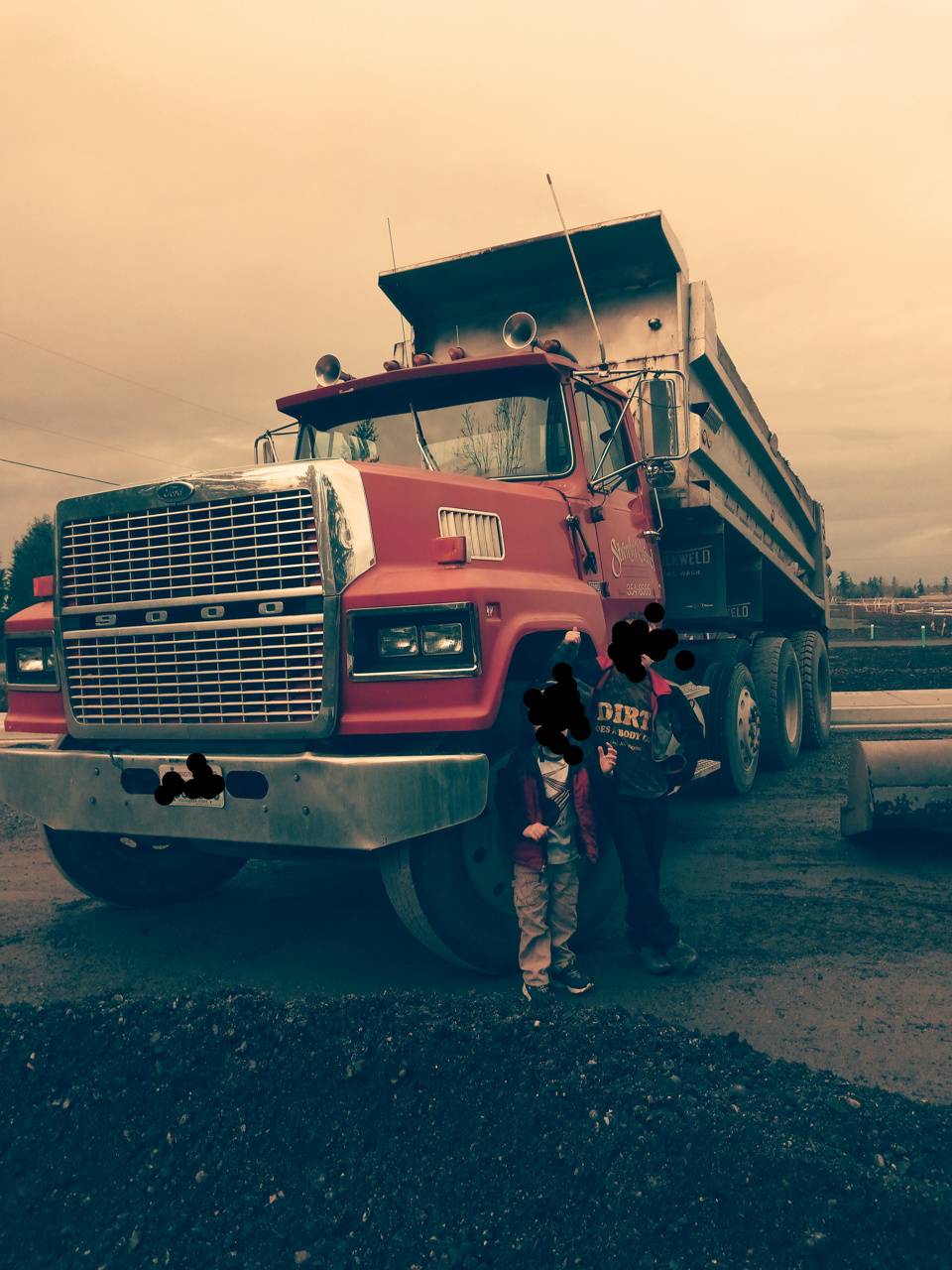 Dump Truck Background