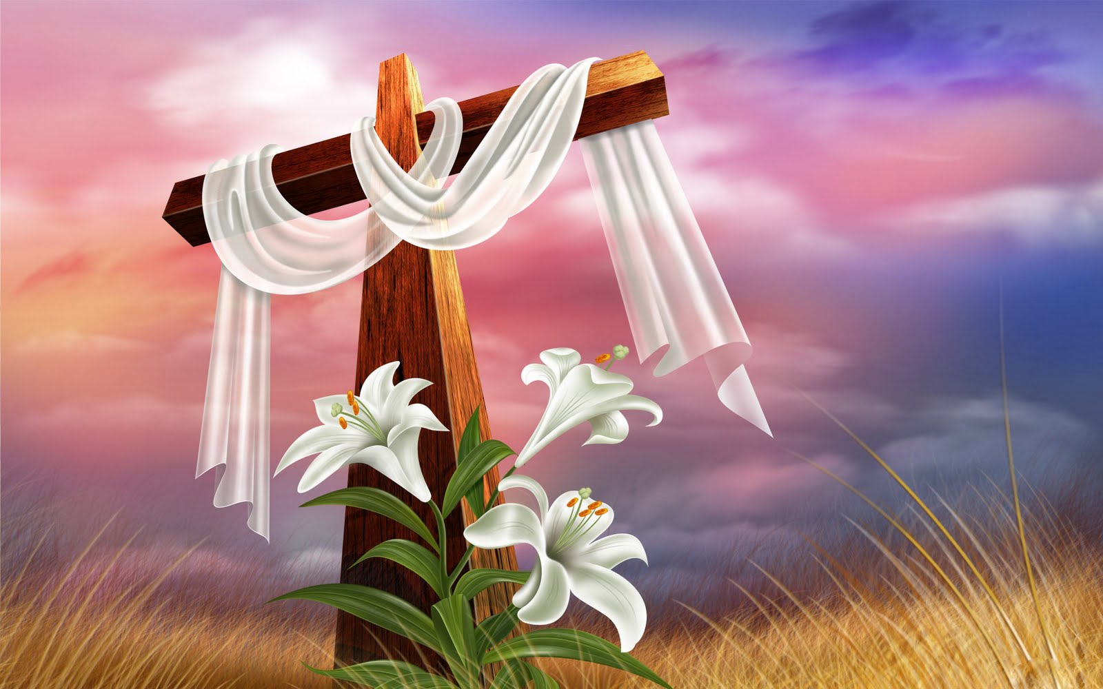 Easter Background Religious