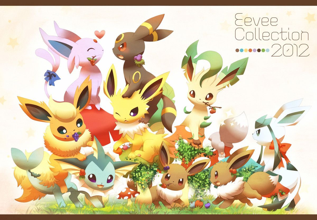 Eevee Evolutions Background