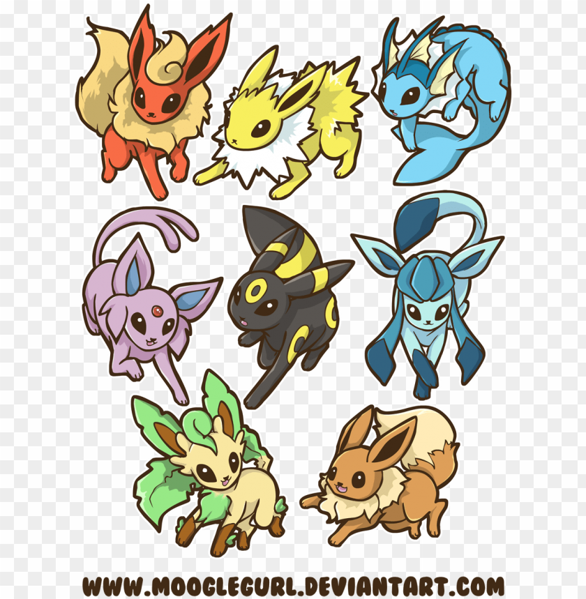 Eevee Evolutions Background