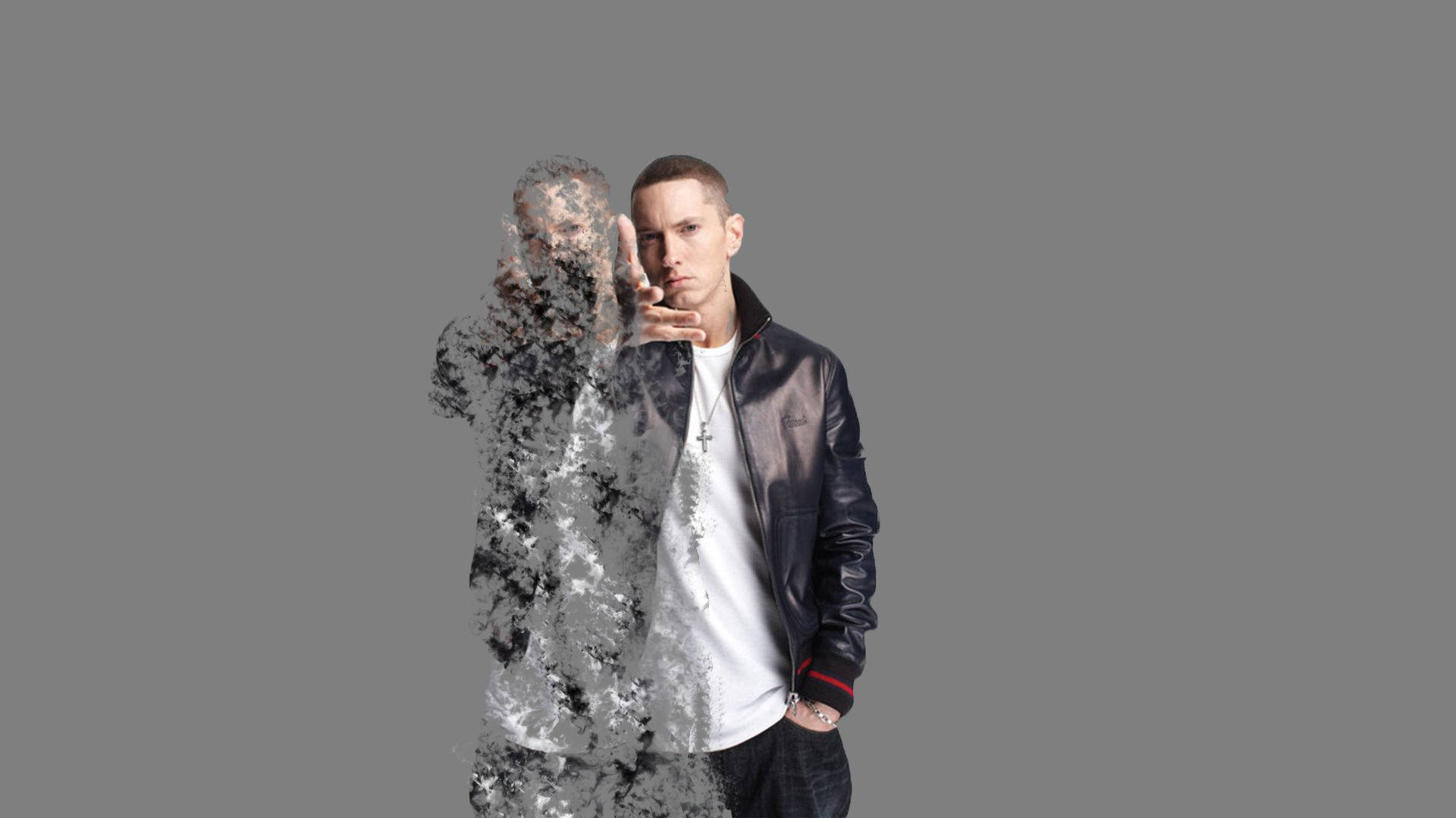 Eminem White Background