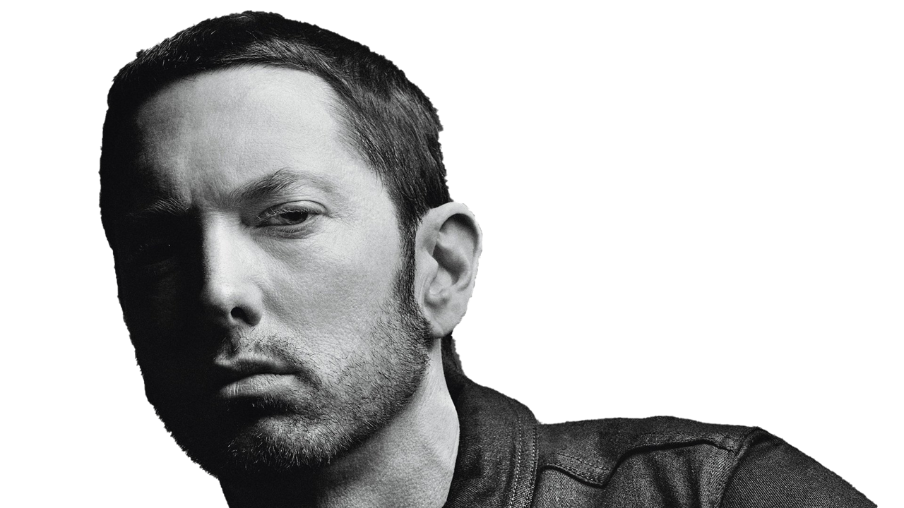 Eminem White Background