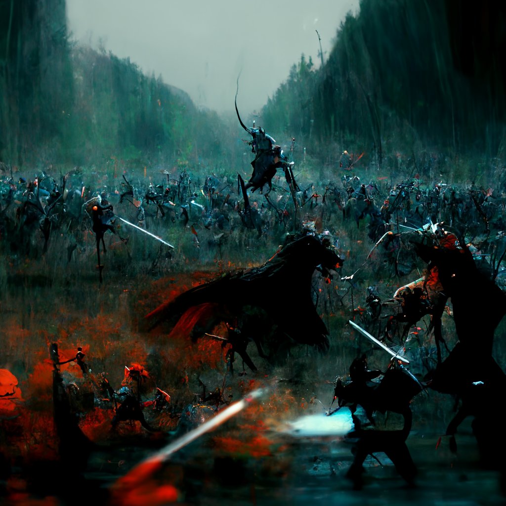 Epic Battle Background