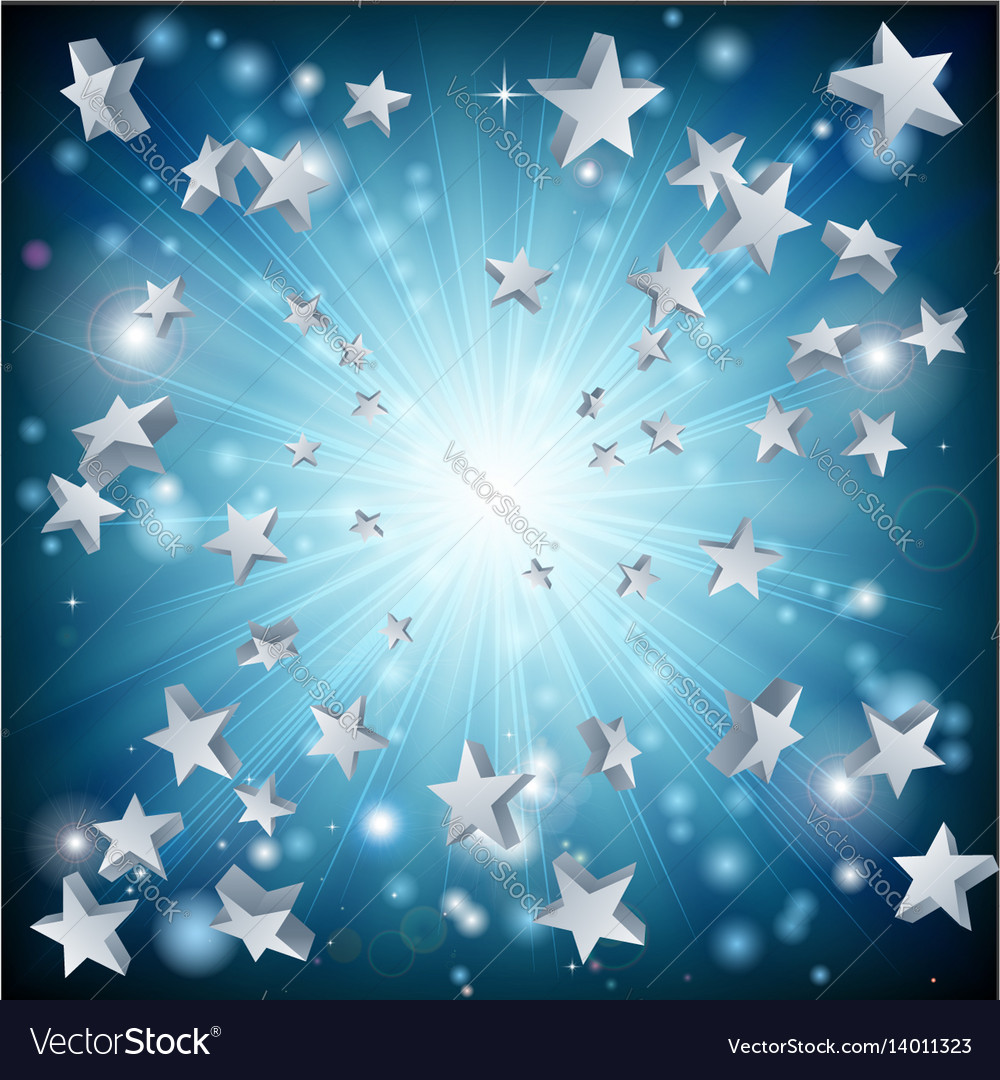 Exploding Star Background