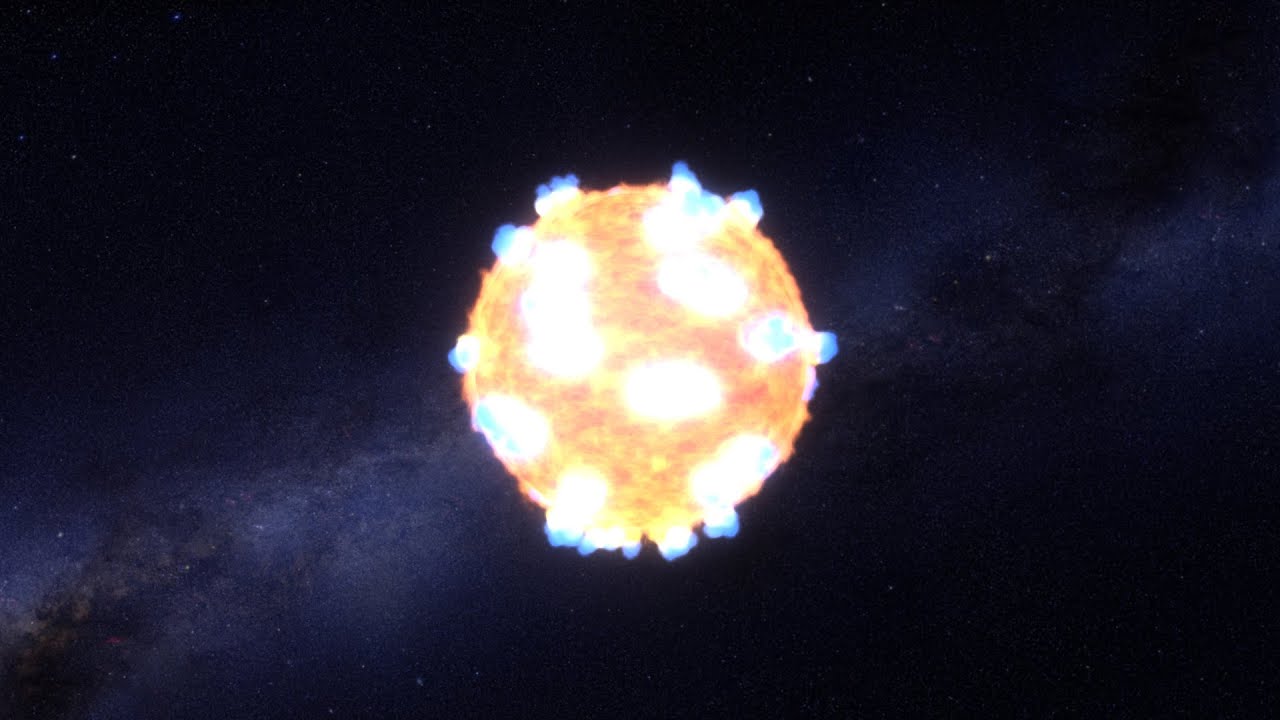 Exploding Star Background