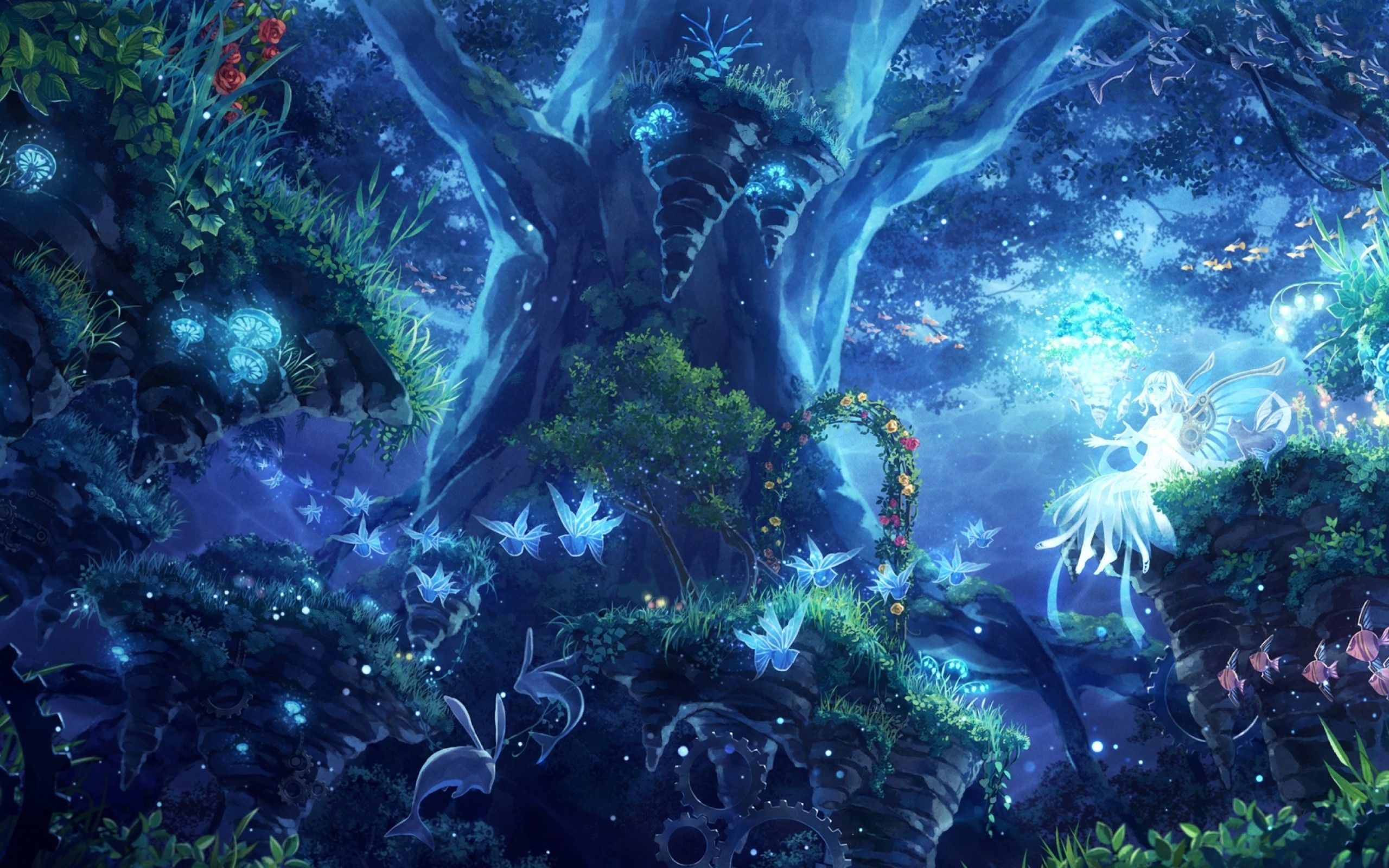 Fairy Forest Background