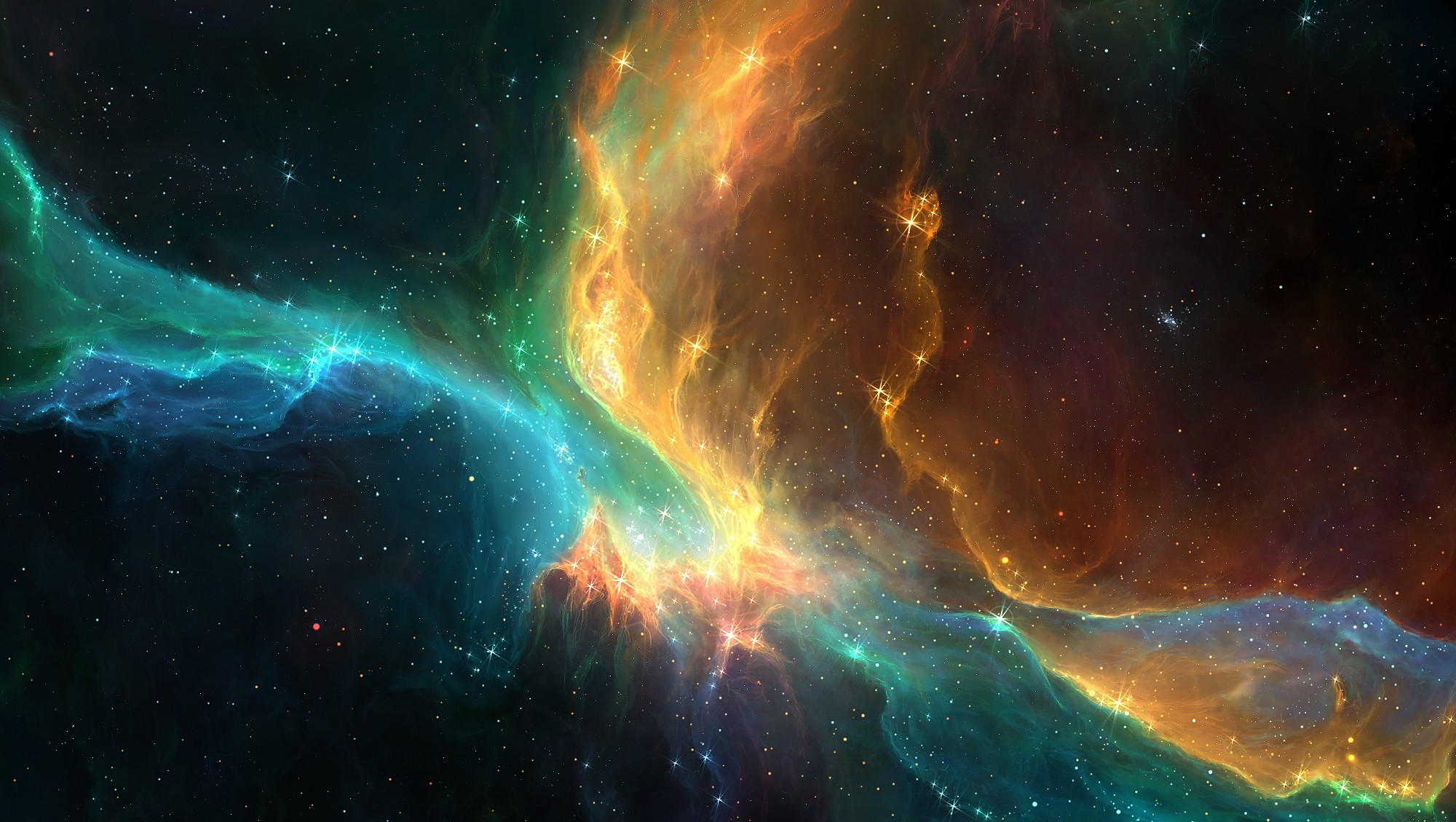 Fantasy Space Background