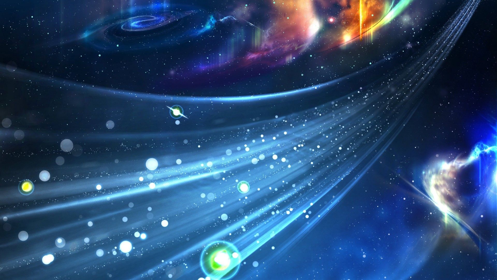 Fantasy Space Background