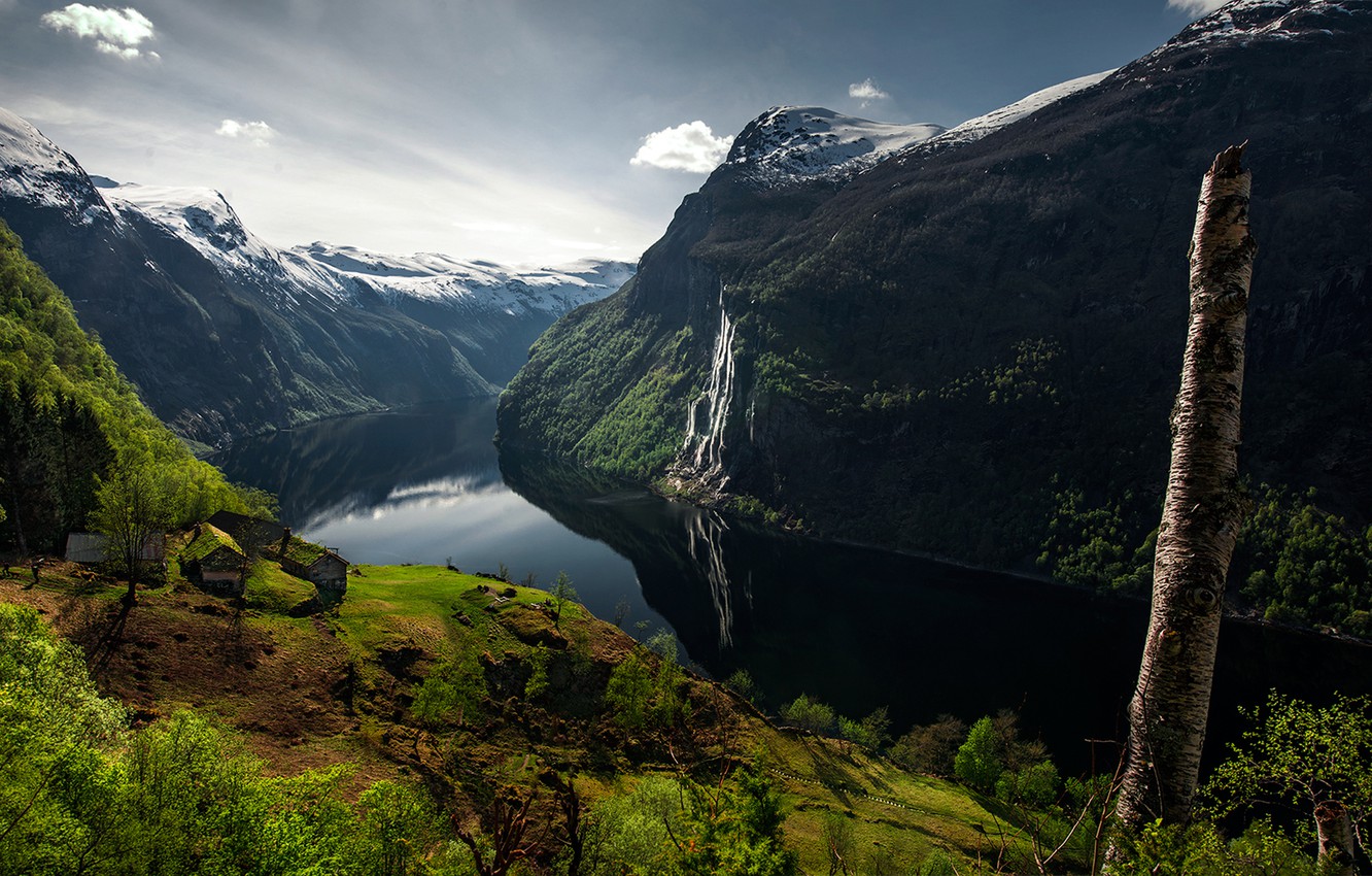 Fjord Background