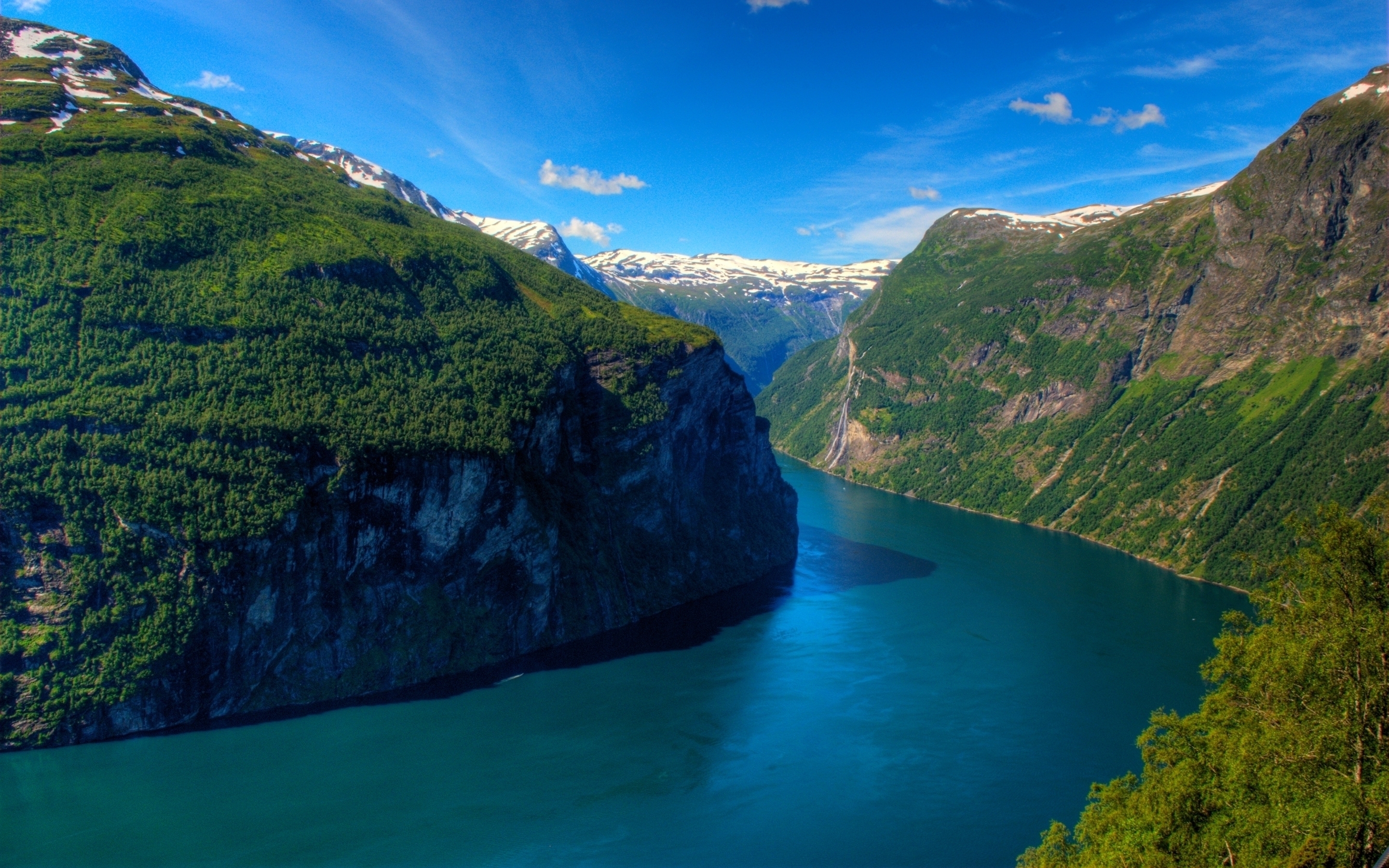 Fjord Background