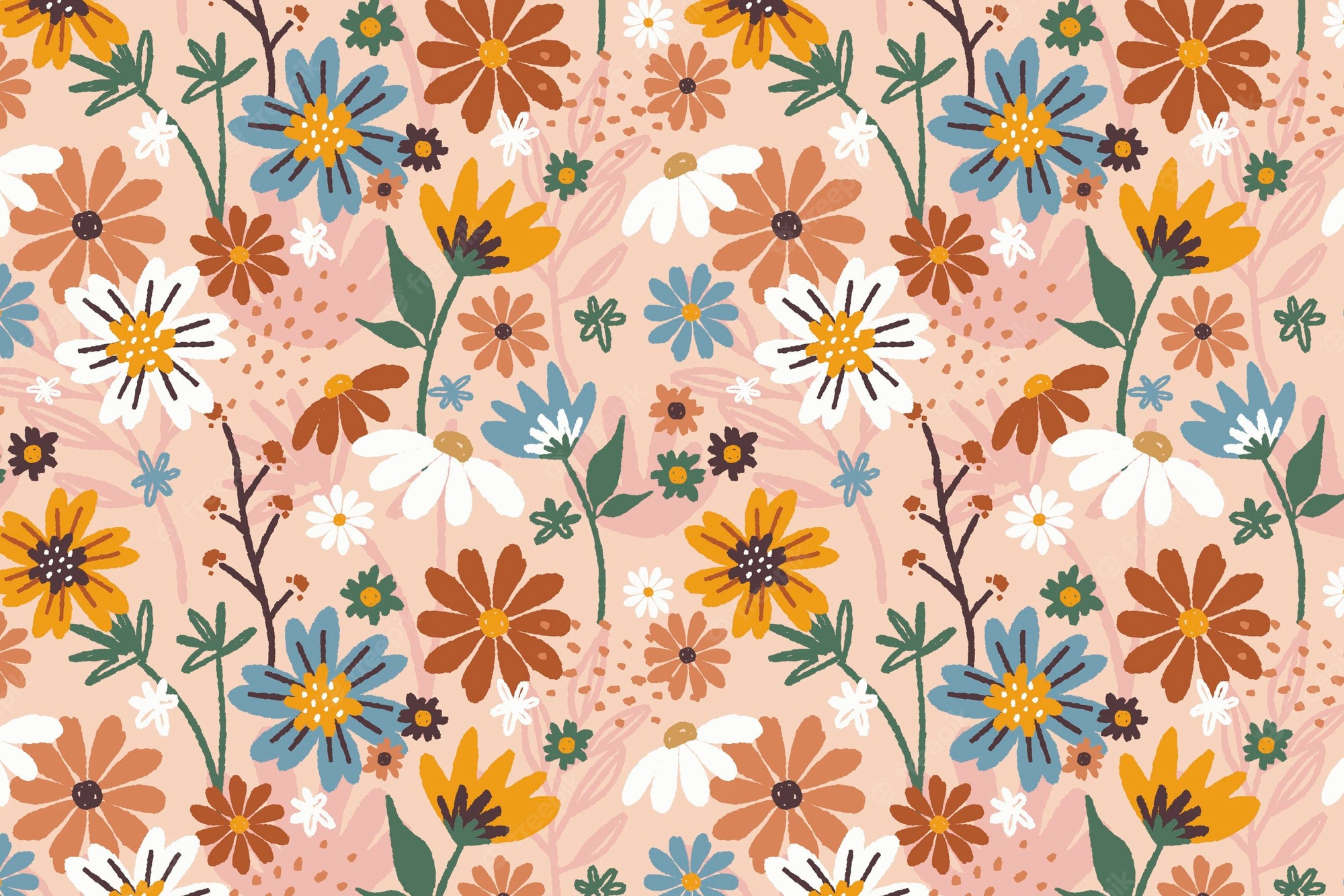 Floral Illustration Background