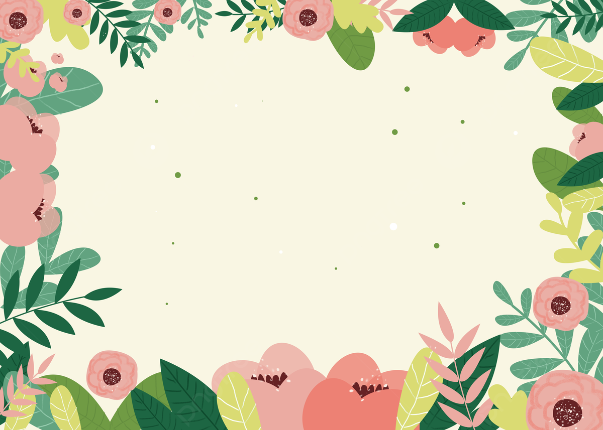 Floral Illustration Background