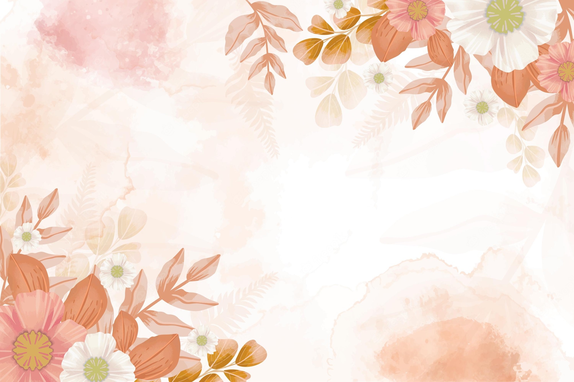 Floral Illustration Background