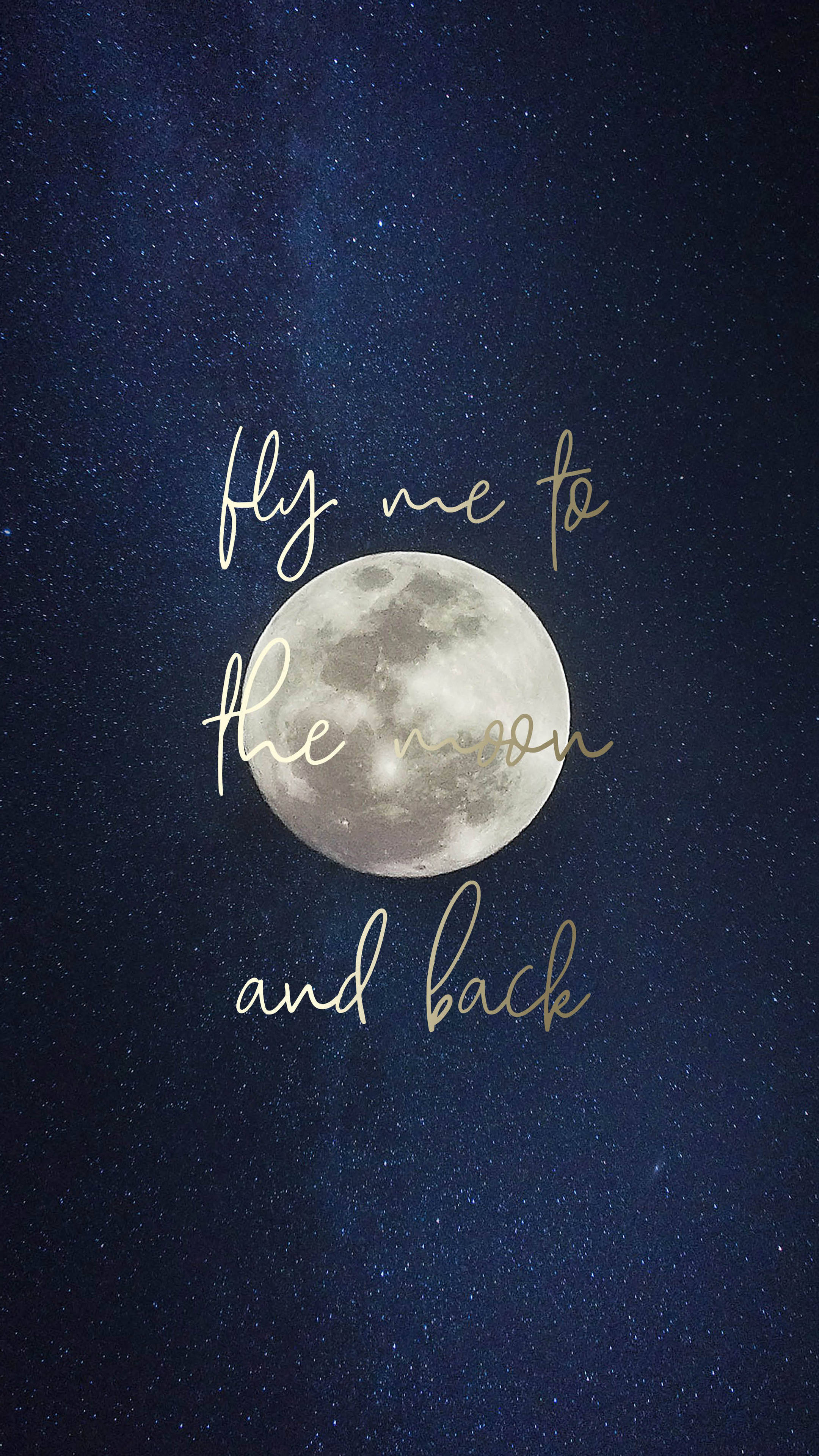 Fly Me To The Moon Background