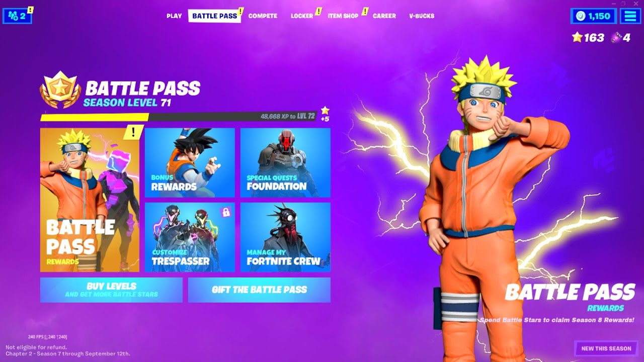 Fortnite Battle Pass Background