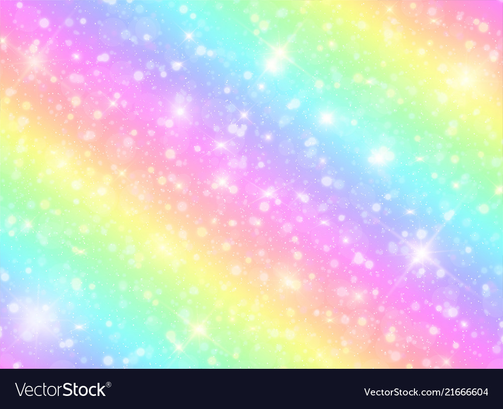 Galaxy Rainbow Background