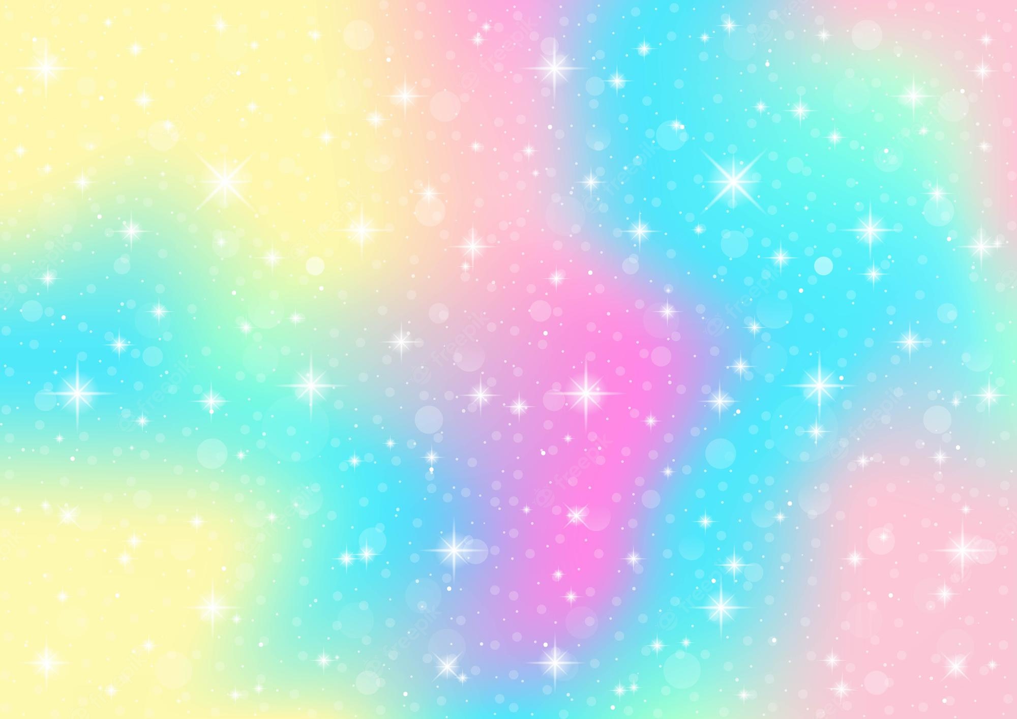 Galaxy Rainbow Background