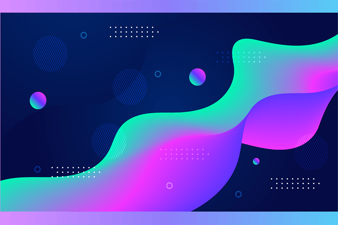 Geometric Gradient Background