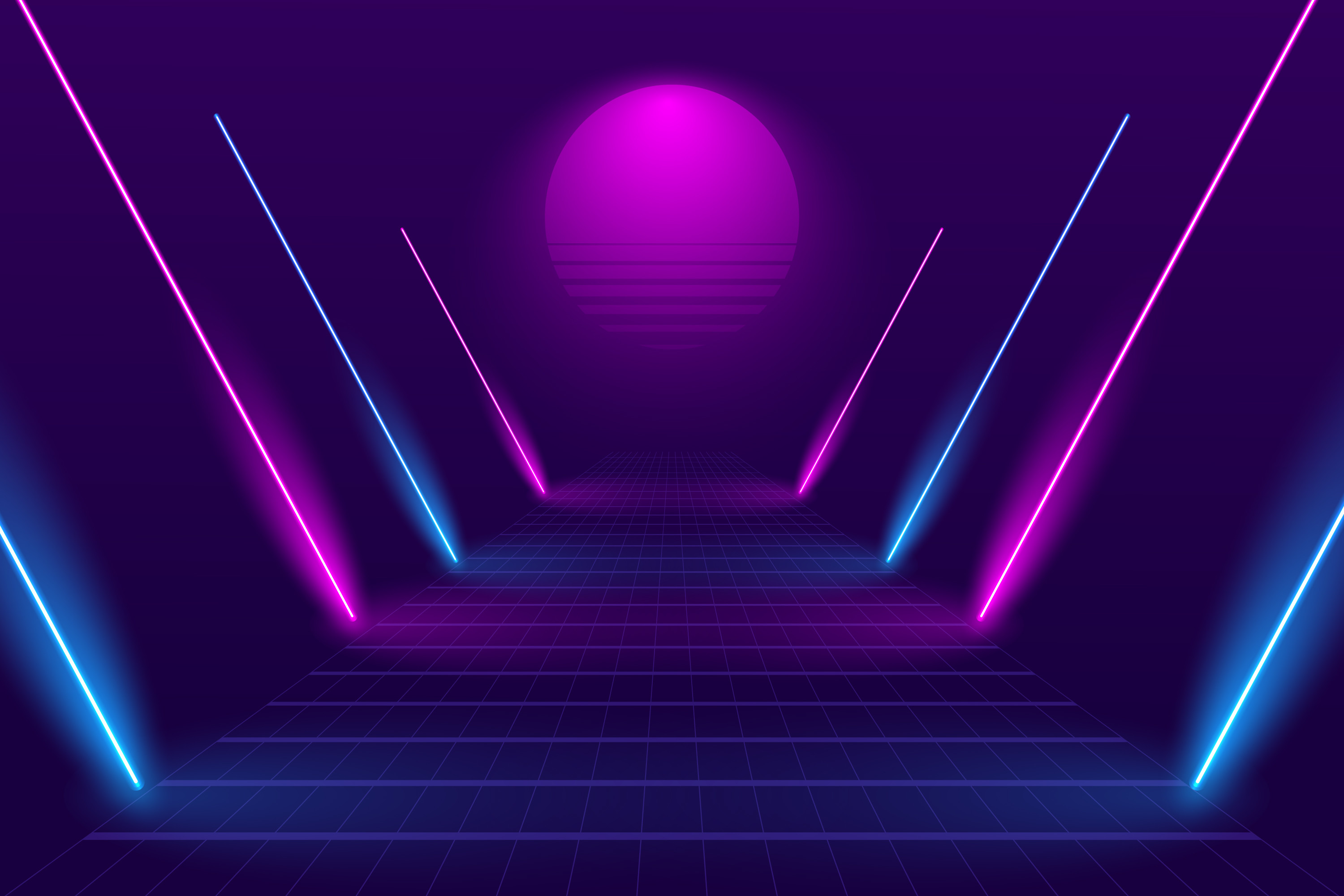 Glowing Backgrounds
