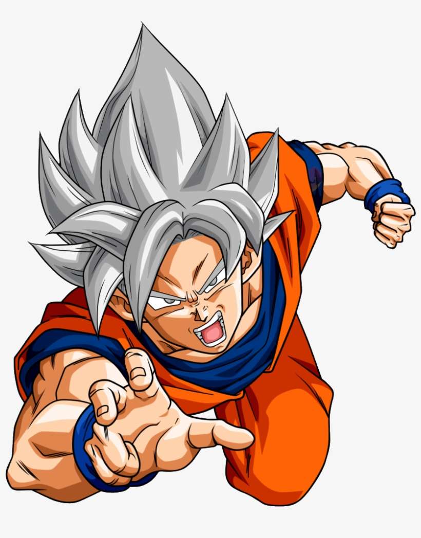 Goku White Background