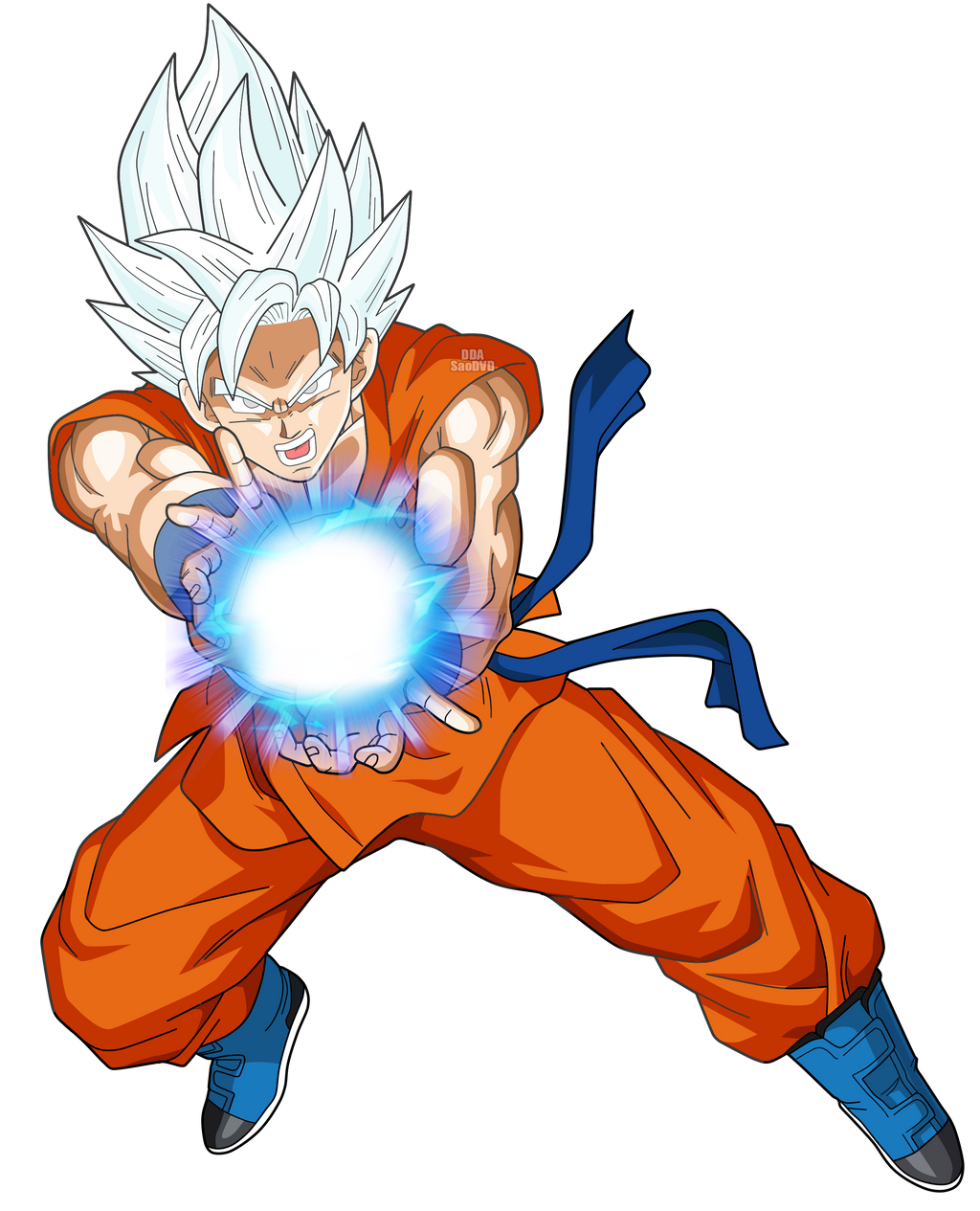 Goku White Background