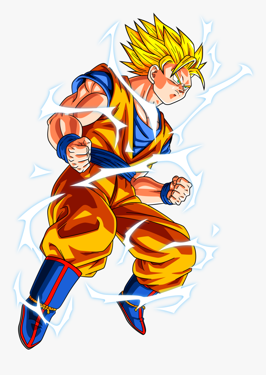 Goku White Background