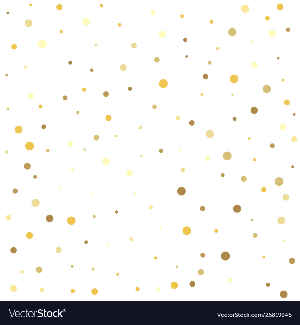 Gold Dots Background