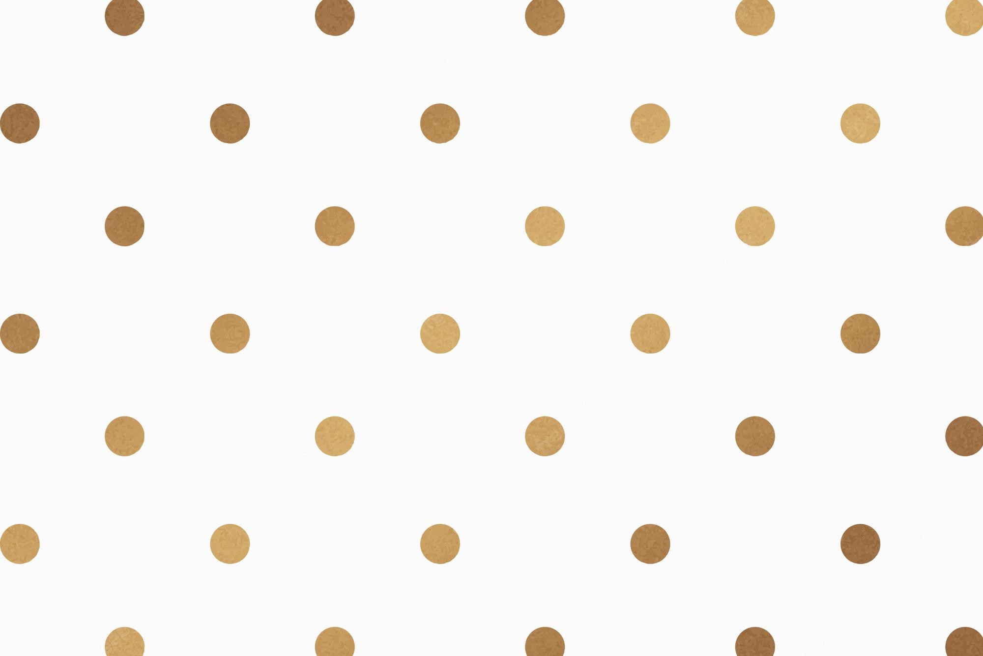 Gold Dots Background