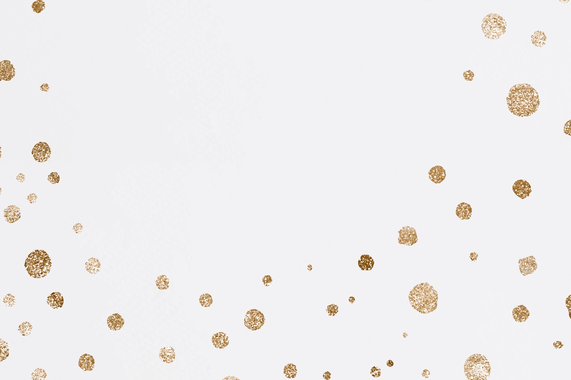 Gold Dots Background