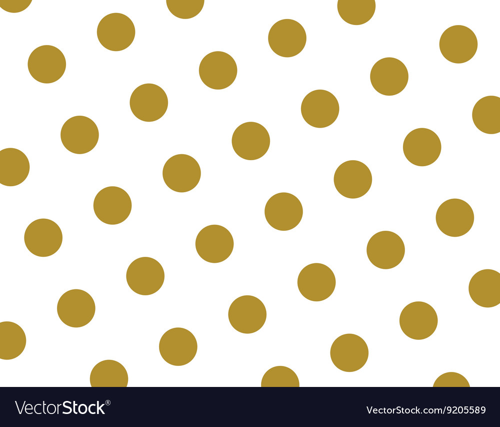 Gold Dots Background