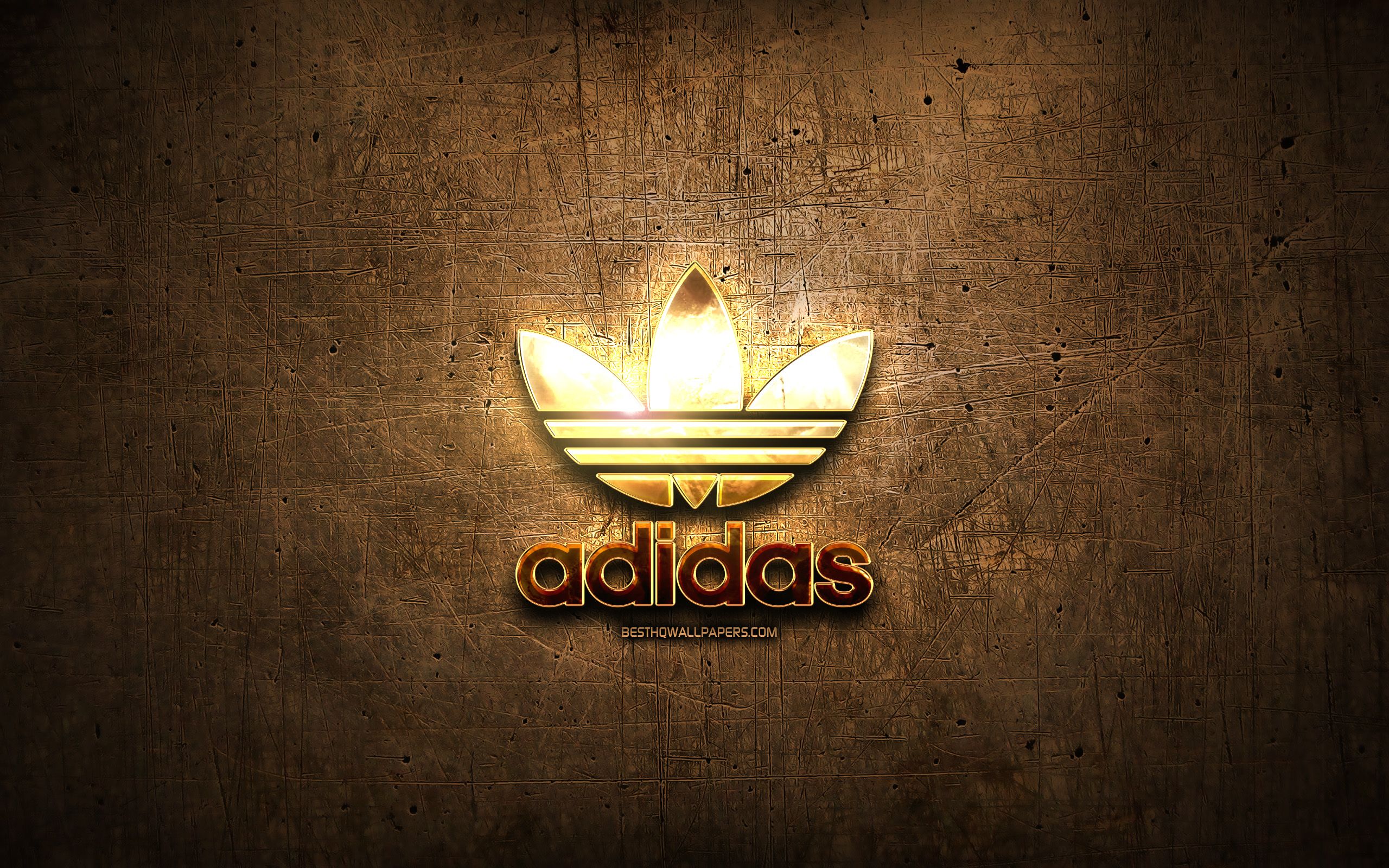 Gold Logo Background