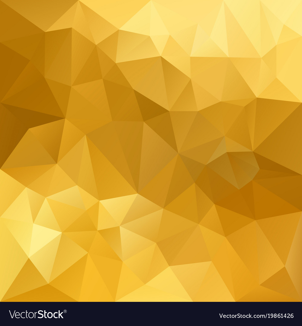 Gold Polygon Background