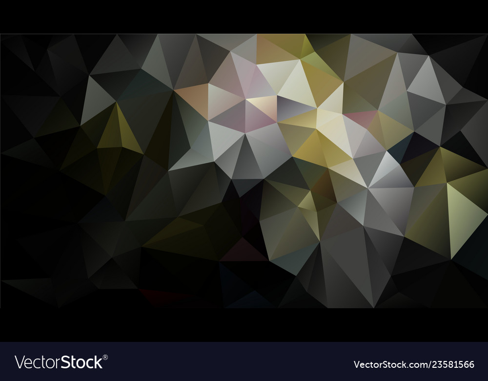 Gold Polygon Background