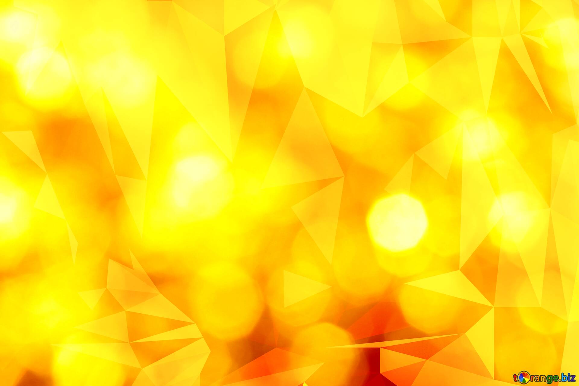 Gold Polygon Background