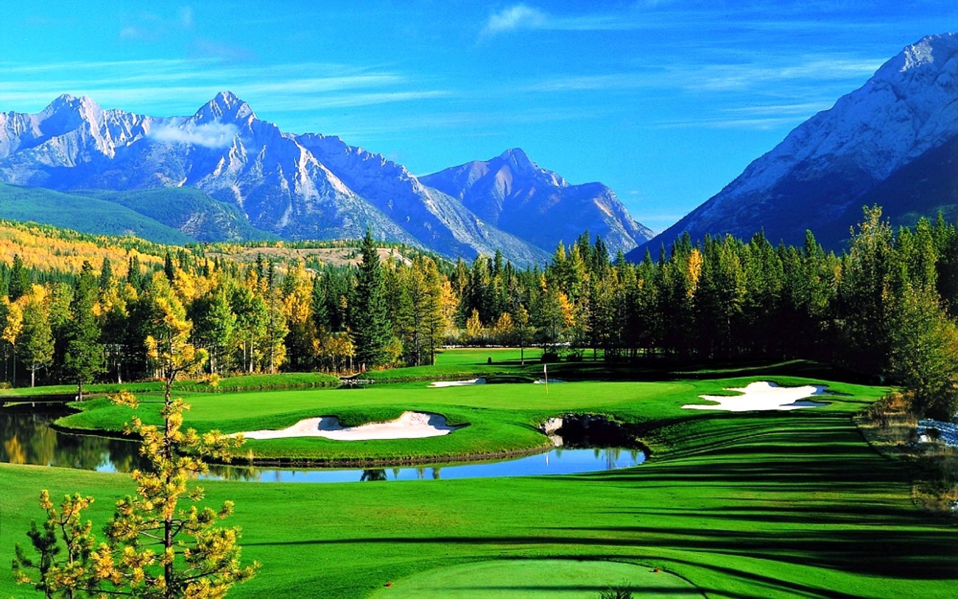 Golf Course Backgrounds