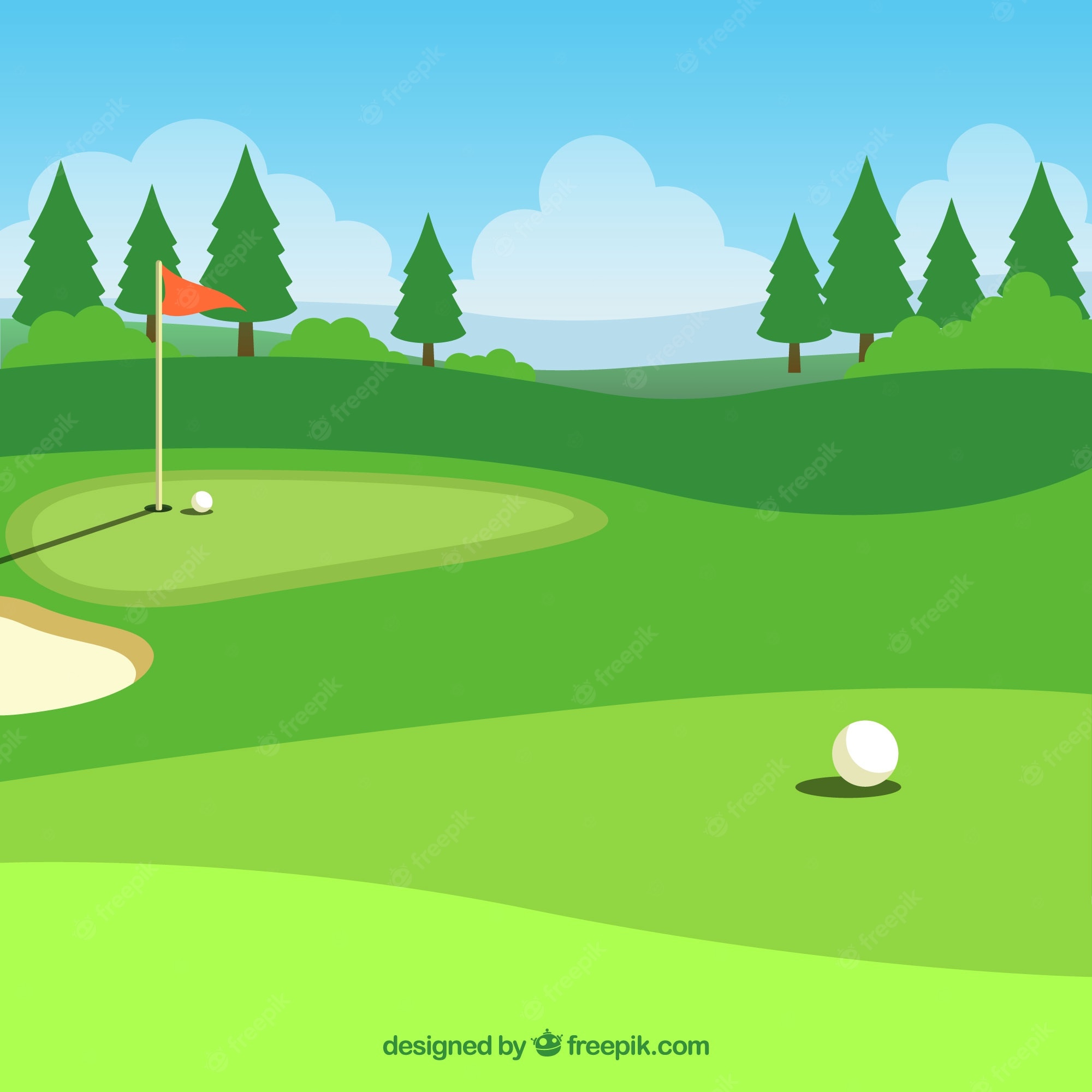 Golf Course Backgrounds