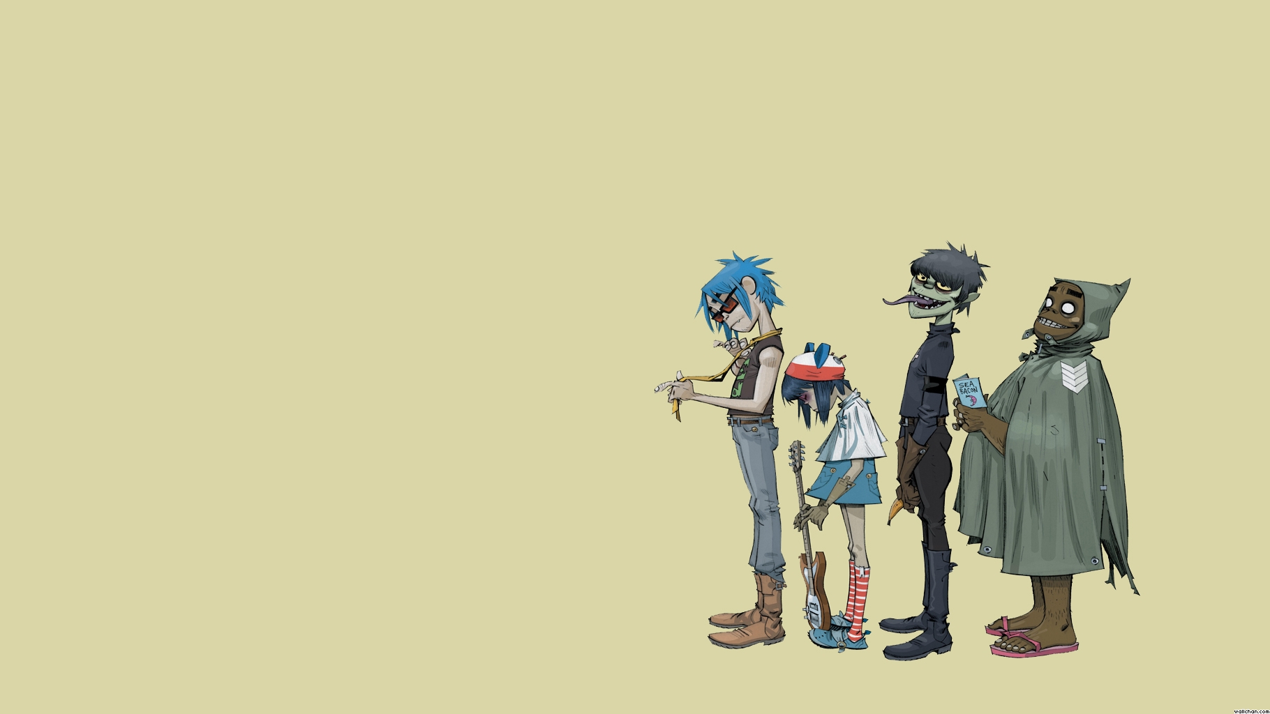 Gorillaz Desktop Background