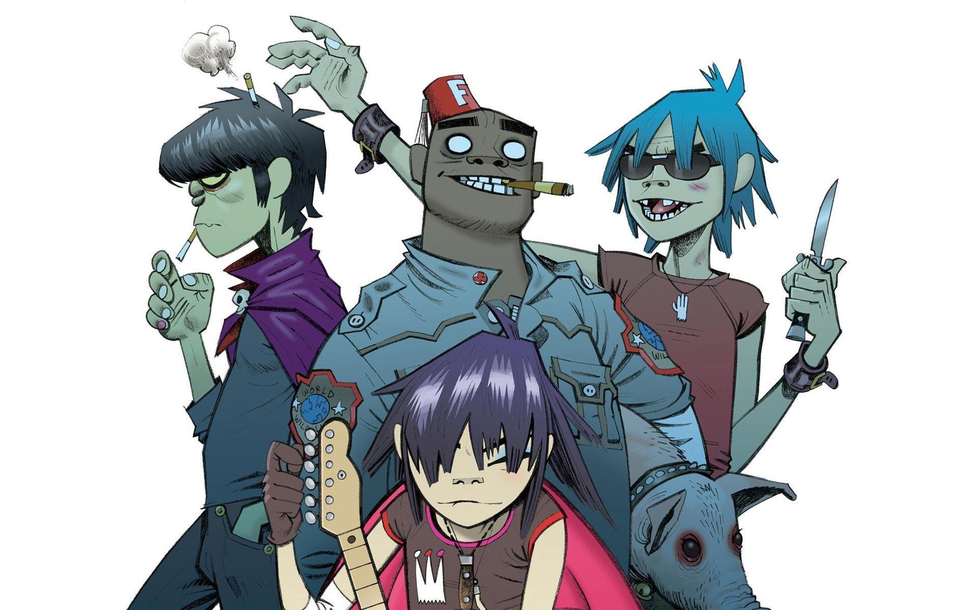 Gorillaz Desktop Background