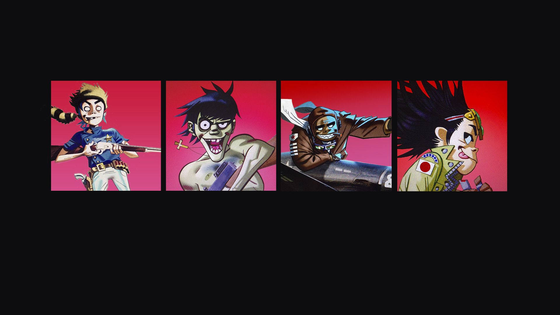 Gorillaz Desktop Background