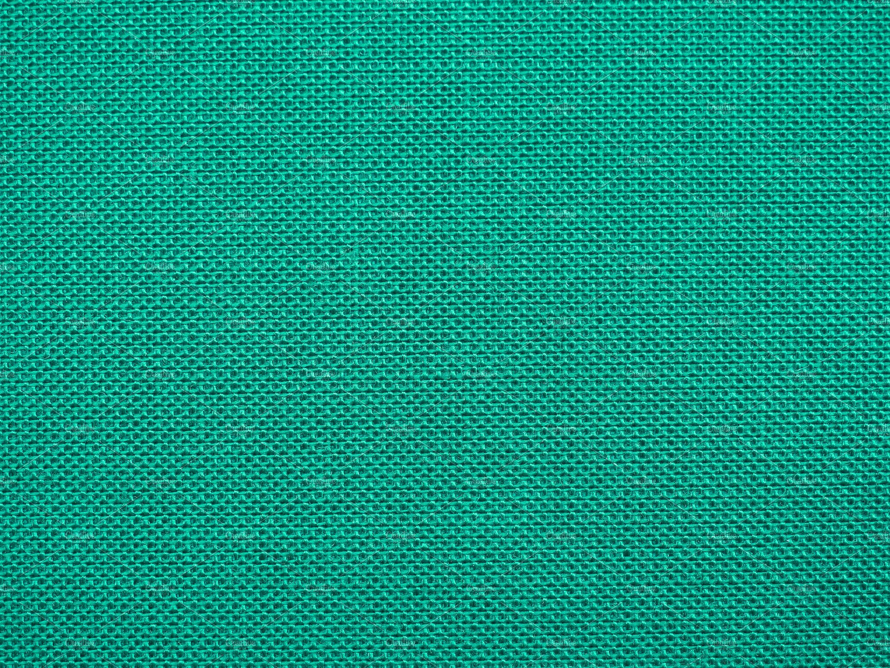 Green Fabric Background