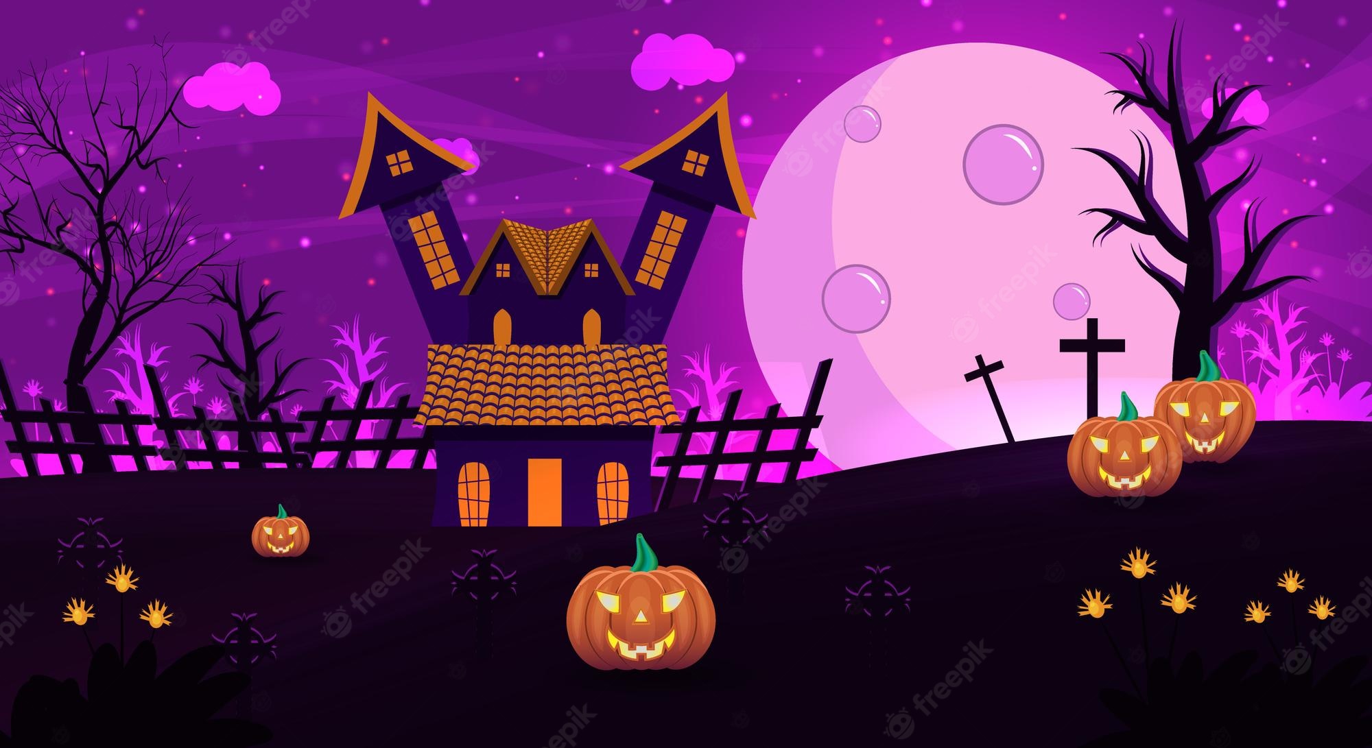 Halloween Background For Kids