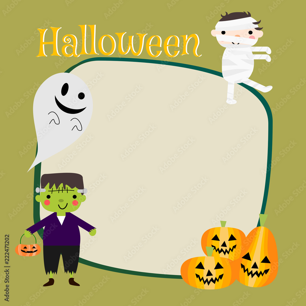 Halloween Background For Kids