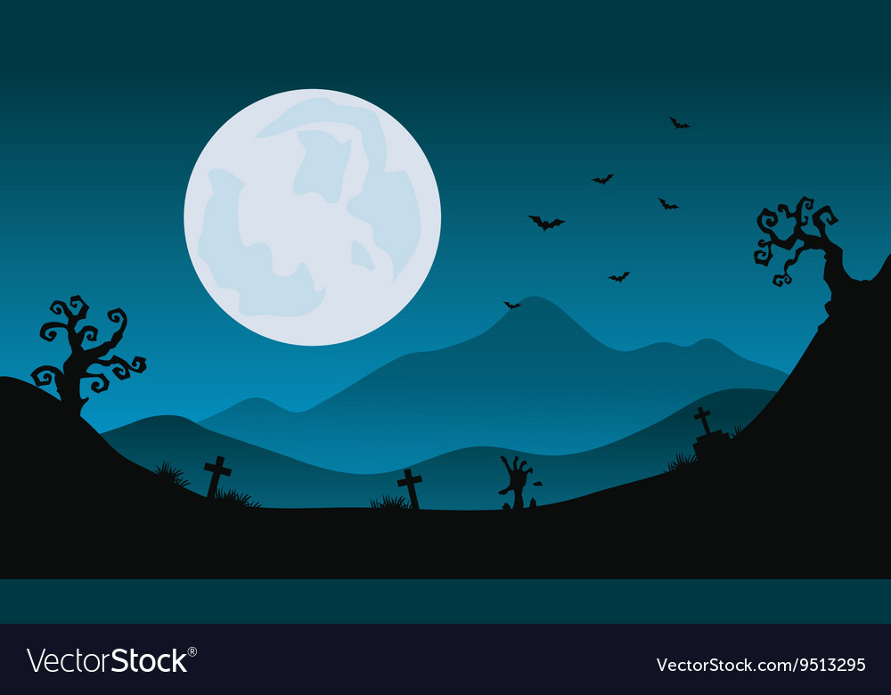 Halloween Scenery Background