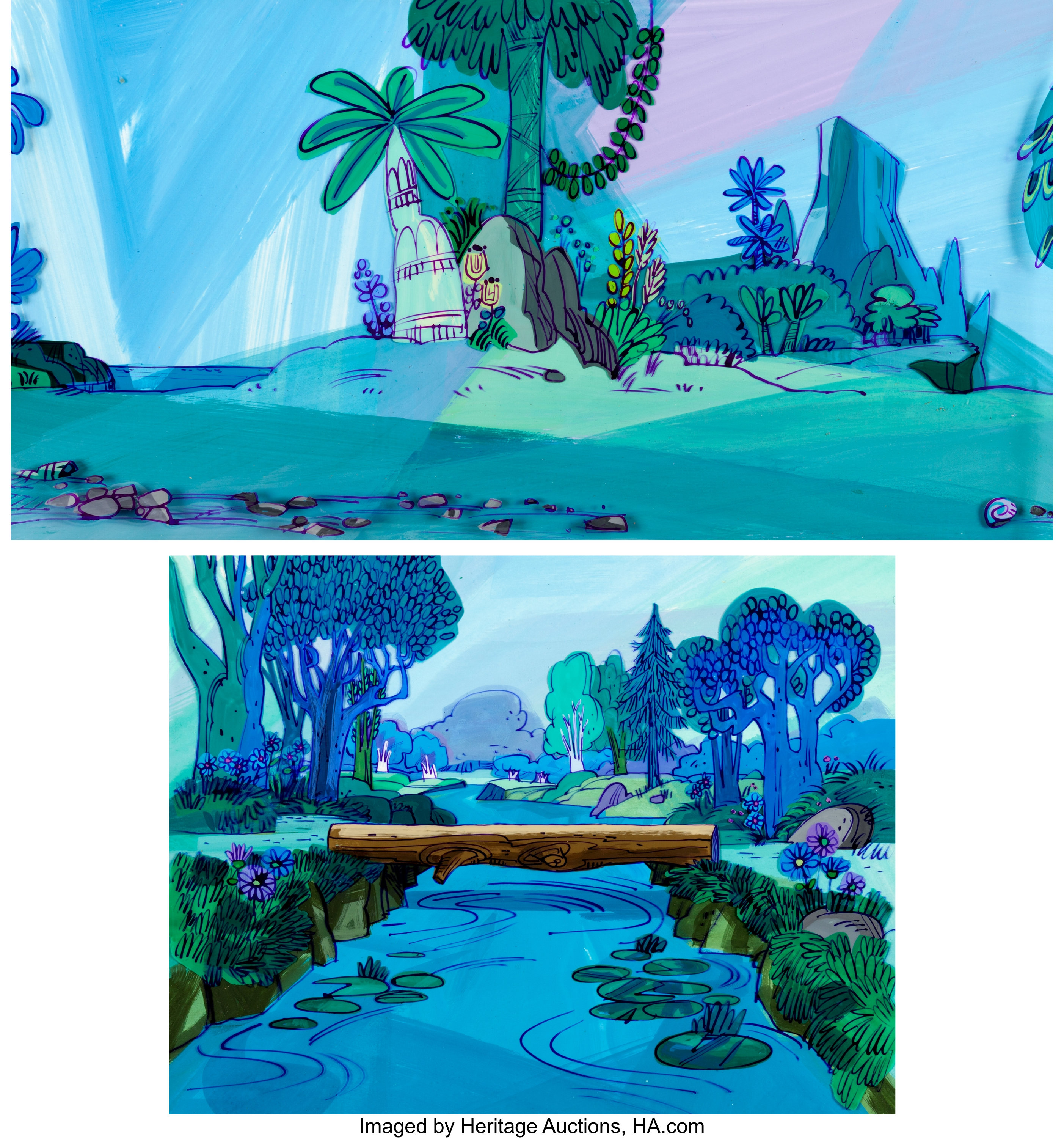 Hanna Barbera Backgrounds